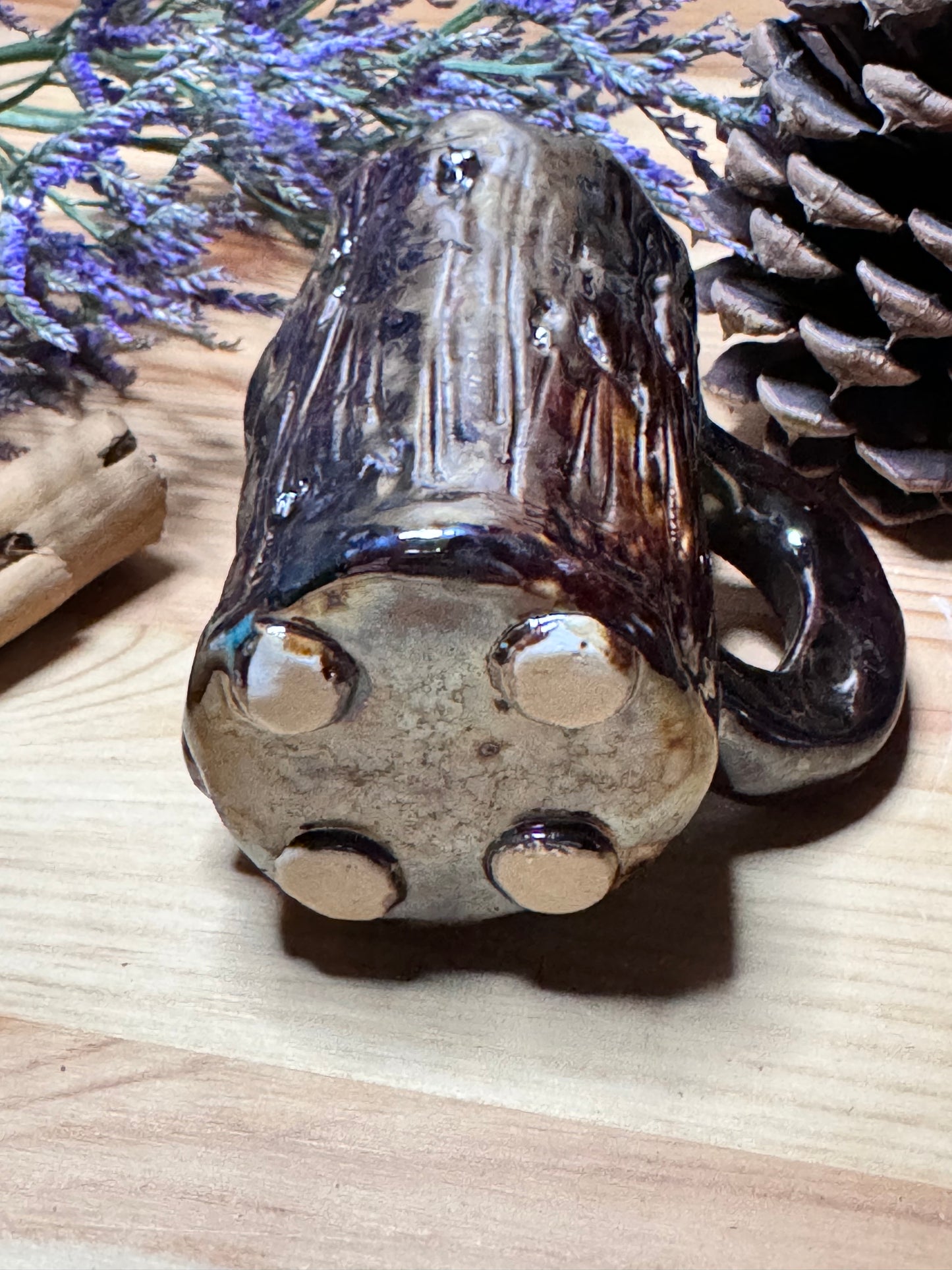 Rostro Ancestral: Vaso Tequilero Artesanal