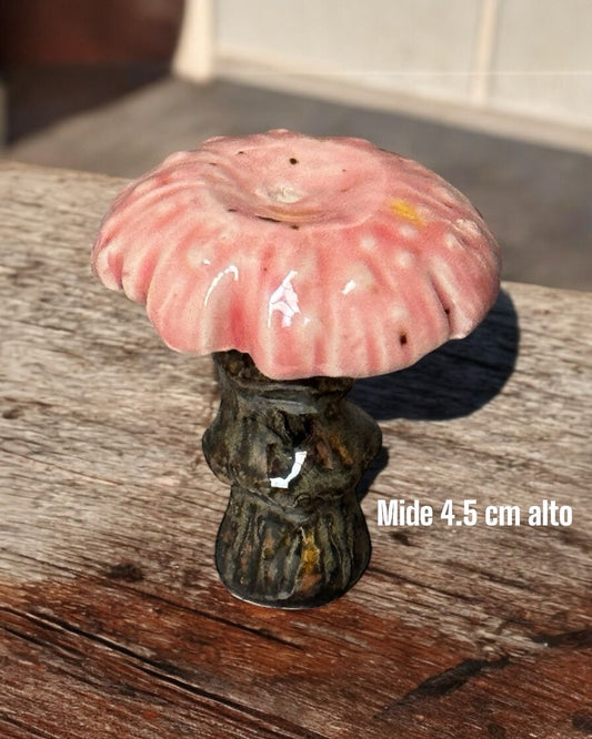 Quemador de Incienso Artesanal [Hongo Rosa]