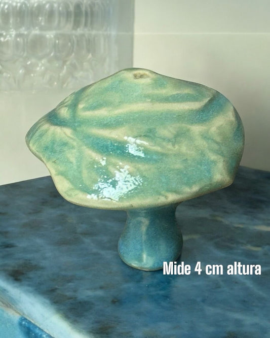 Quemador de Incienso Artesanal [Hongo Azul]